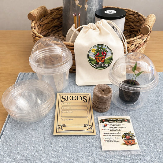 Mild Chilli Growing Kit - Grow Your Own from Seed | Complete Starter Set