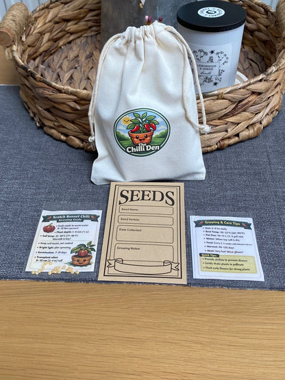Scotch Bonnet Growing Kit - Grow Your Own from Seed | Complete Starter Set