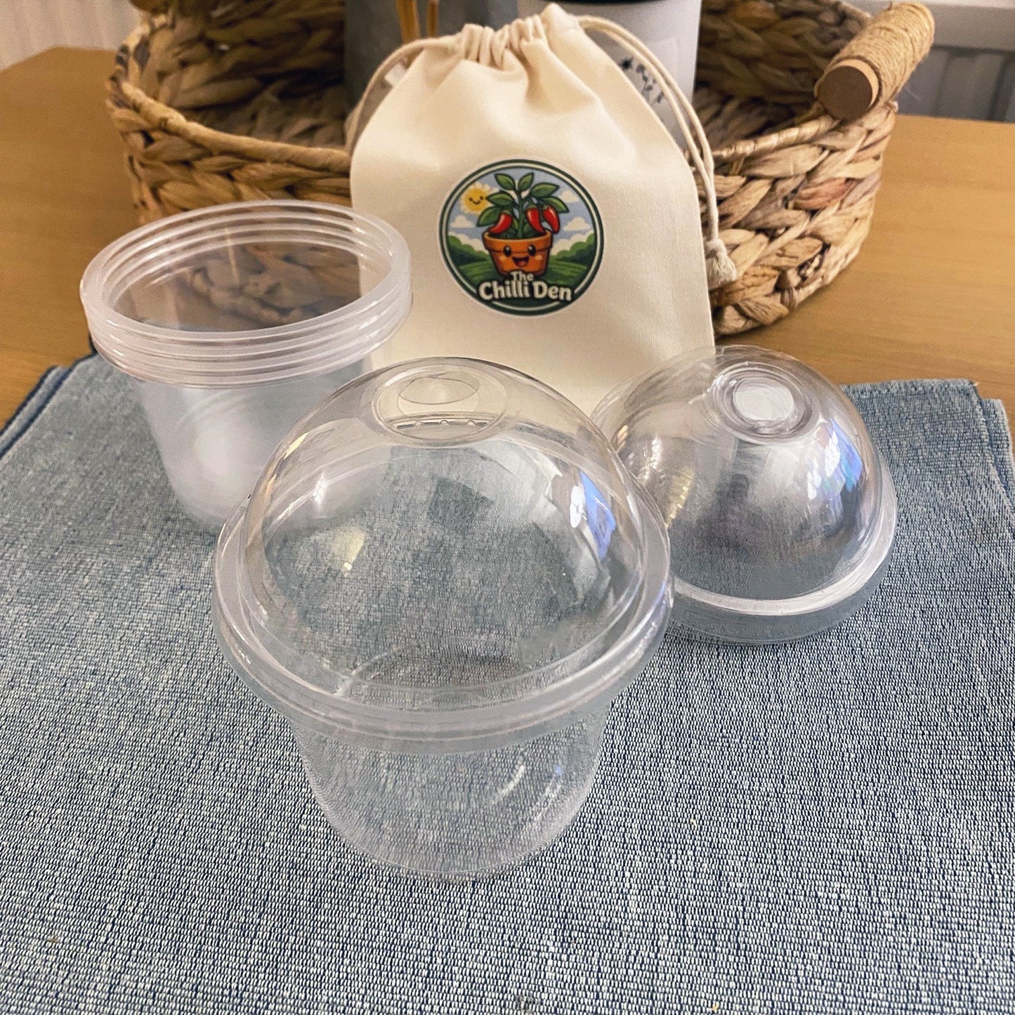 Bird Eye Chilli Growing Kit - Grow Your Own from Seed | Complete Starter Set