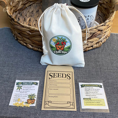 Finger Chilli Growing Kit - Grow Your Own from Seed | Complete Starter Set