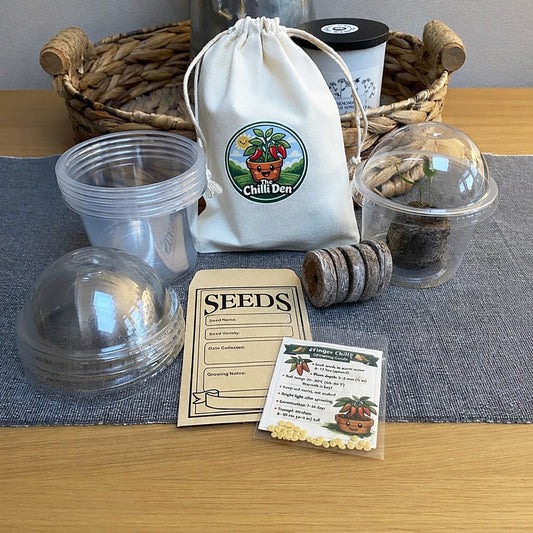 Finger Chilli Growing Kit - Grow Your Own from Seed | Complete Starter Set